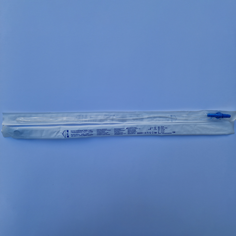 Катетер аспіраційний "ANGEL CARE", 8 Fr, з вакуум контролем, Kapkon конектор